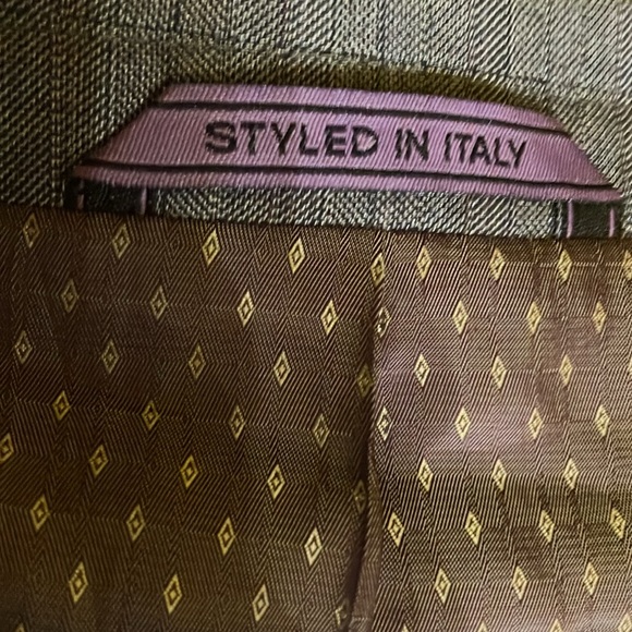 Earvin Magic Johnson signature vintage suit designed in Italy size 50 L - Picture 15 of 16